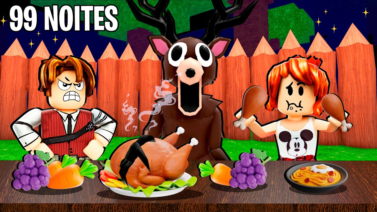 JANTAR DE THANKSGIVING NO 99 NOITES NA FLORESTA ft @Cris Minegirl