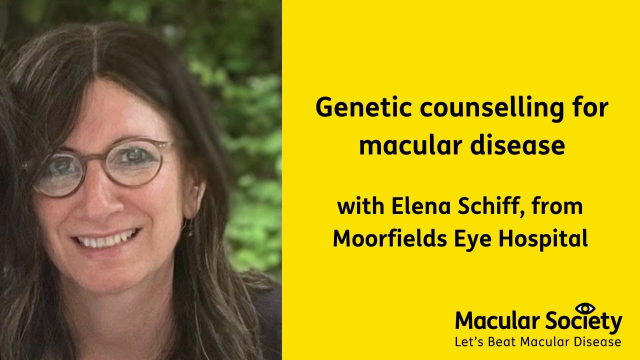 Genetic counselling for macular disease
