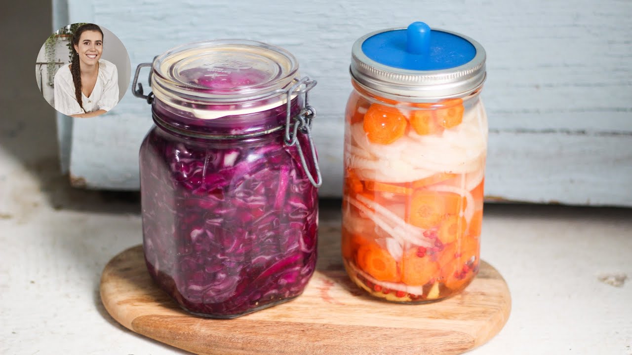 Cómo hacer CHUCRUT y VERDURAS ENCURTIDAS - Fermentados caseros fáciles - Amanda Ortiga