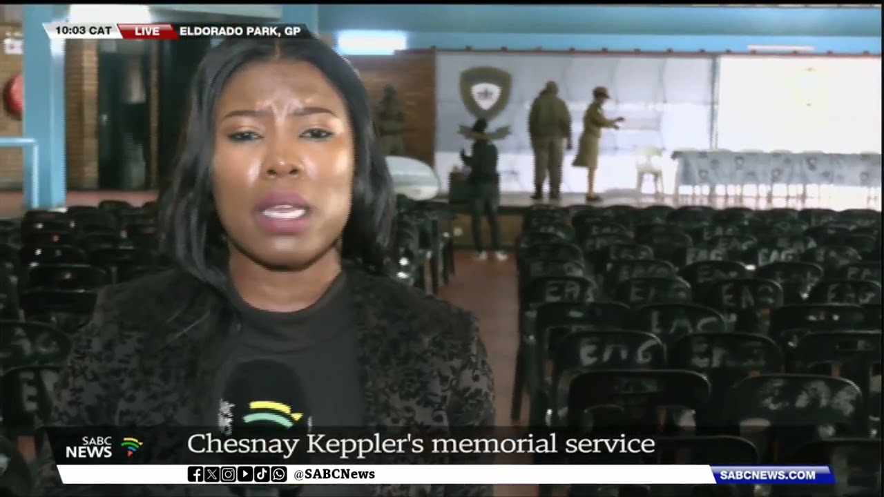 UPDATE: Slain warden Chesnay Keppler's memorial service