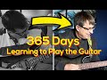 My one year electric guitar progress adult beginner  future goals  summary  monthly progress