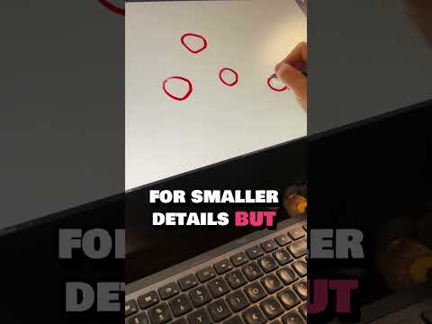 ⭕ How to draw perfect circles every time