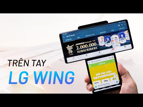 Trên tay LG Wing tại Việt Nam, màn hình xoay có dễ hỏng?