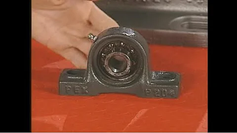 Quais as recomendações para lubrificação em mancais de rolamento?
