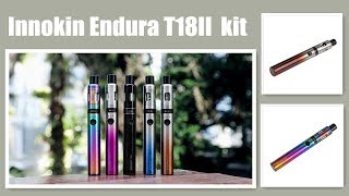 Innokin Endura T18II Kit beyond great- Fresh Prism coil with 3 kinds of wattage output 丨Vaporl