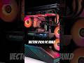 Black Gaming PC Build #asmr #shorts #gaming #pcbuild