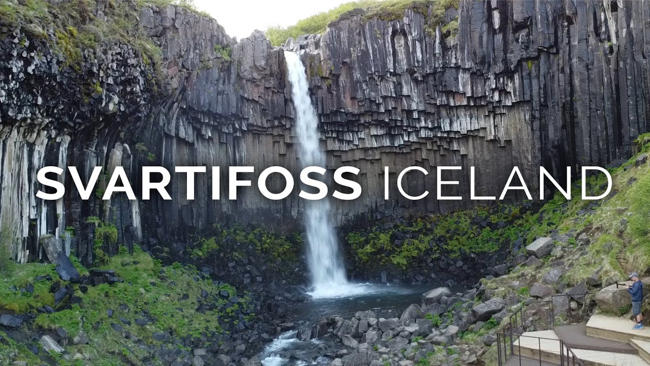 Iceland Svartifoss Waterfall Hike - The Black Waterfall Iceland - #4k #hiking #travel #adventure — Svartifoss — video poster