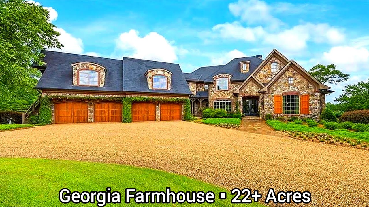 Georgia Homes For Sale | 22+ Acres | Georgia Real Estate For Sale | Luxury Homes With Land