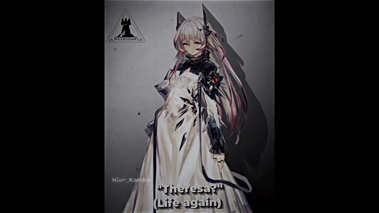 Backstory of the Rhodes Island leader and Amiya | Arknight edit 