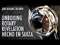 Unboxing Rotary Revelation Suizo Doble-Cara Reloj en Español