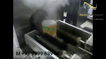 Steam tunnel ,  bottle shrink label