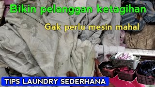 Rahasia Cuci Baju Cepat Bersih -Tips Laundry Sederhana
