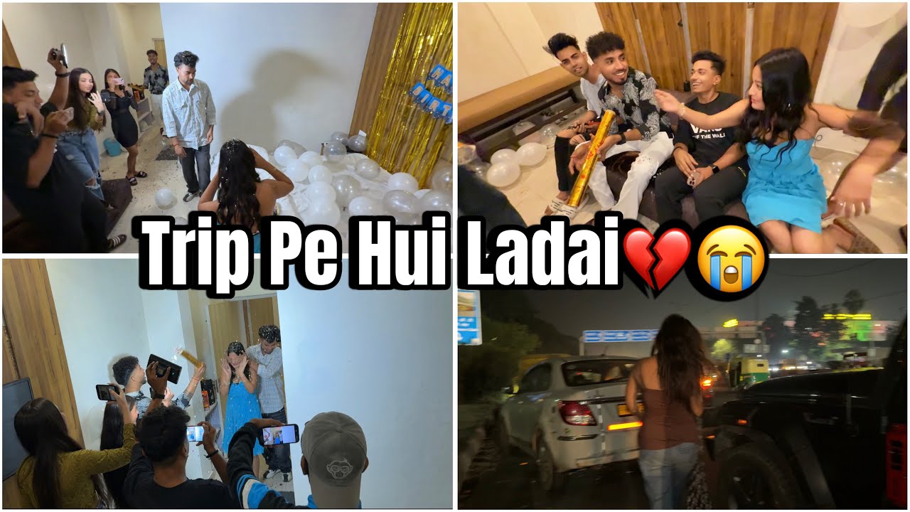 Birthday pe hua bohot jyada kalesh 💔 || Anjali ghar chali gyi 😱 || #viralvideo #vlog 