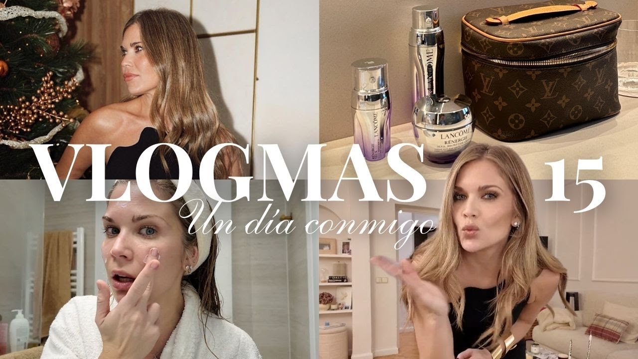 Un día en mi vida : Madrid, rutina skincare, GRWM y clase a alumnos. VLOGMAS 15 / Isabel Marín