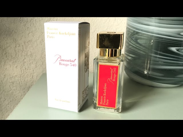 Maison Francis Kurkdjian - Baccarat Rouge 540 EDP 35ML! - YouTube