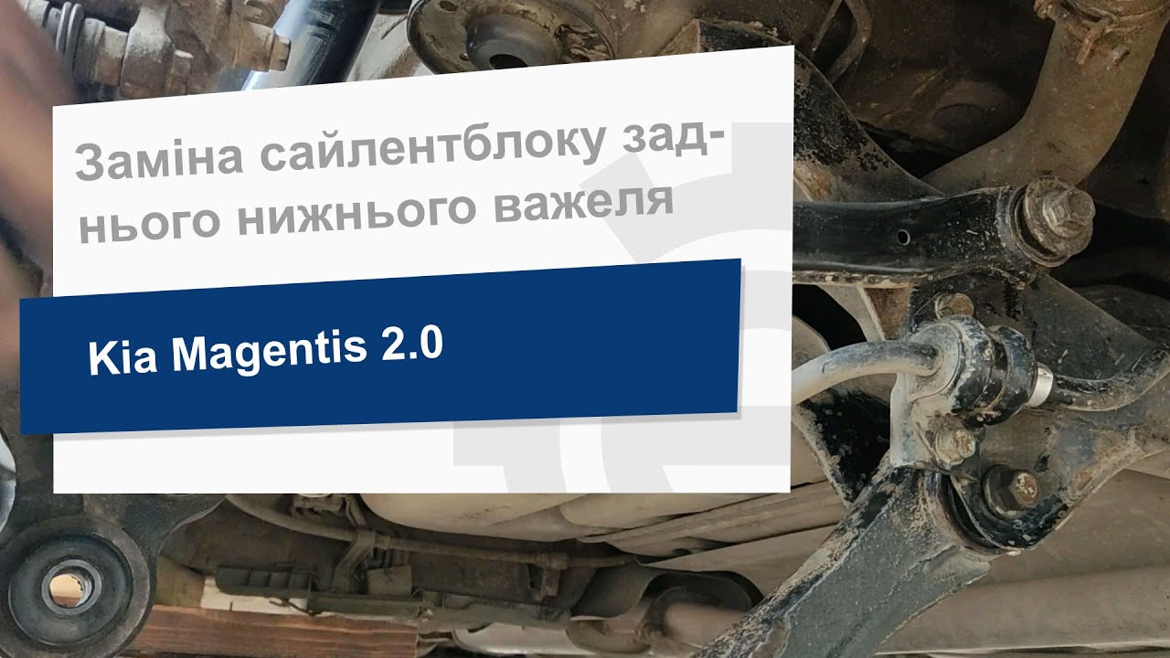 Сайлентблок заднього нижнього важеля CTR CVKH-128