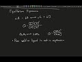 Equilibrium 3 Mass Action Expression And Concerns 