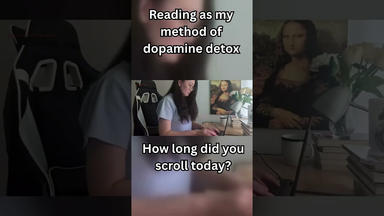 Reading is my solution for dopamine detox. What is yours?