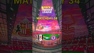 Pack PL Matchday 33 Sunderland - Forest  / Fulham - Aston Villa #topps #premierleague