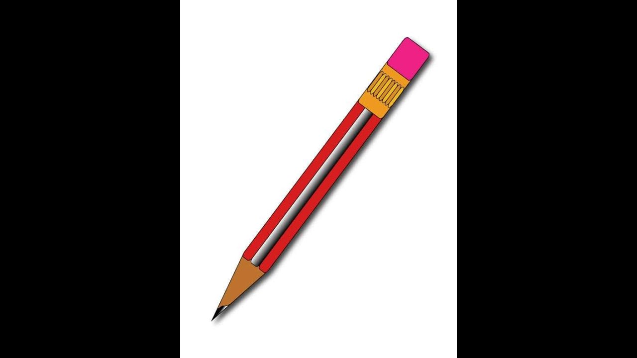 How To Make Pencil In Coral Draw X8 - YouTube