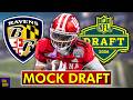 Ravens 7 Round Mock Draft WITH TRADES | Baltimore Ravens Rumors