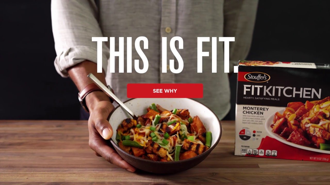 Course Of The Year Stouffers FIT KITCHEN Monterey Chicken YouTube