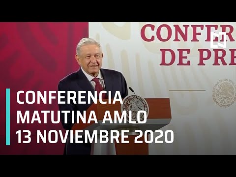 Conferencia matutina AMLO / 13 de noviembre 2020