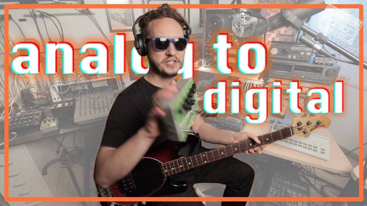 Analog to Digital - Cassette to DAW Hybrid Mix for Podcast Theme