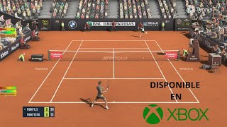 Tennis Elbow 4 | XKT Mod | Now Available on XBOX | Gael Monfils VS Thiago Monteiro | ROME | Gameplay