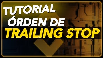 TRAILING STOP EN MERCADO SPOT || BINANCE