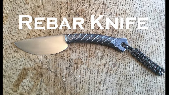 How To Forge a Rebar Knife With No Power Tools 