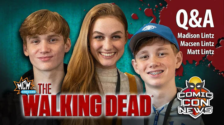 The Walking Dead Cast Madison Sophia, Matt and Mac...