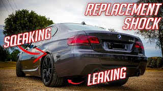 BMW E92 Rear Shock Replacement: Swapping a leaking shock