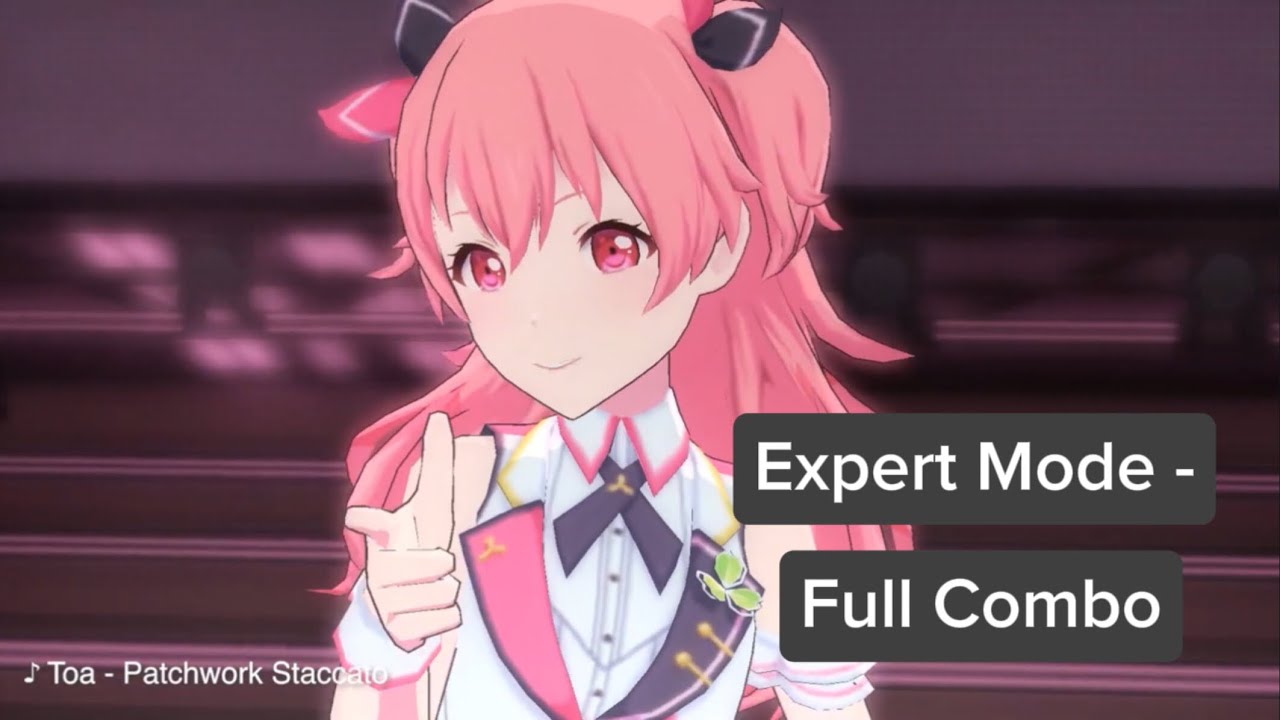 Project SEKAI Gameplay - Patchwork Staccato by Toa (Expert Mode, Full Combo)