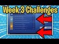 Fortnite Week 3 Challenges Season 6
