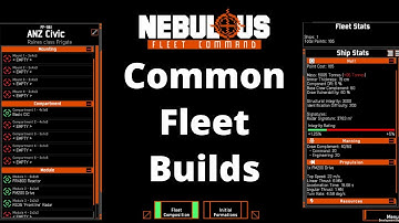 Common Fleet Builds | NEBULOUS: Fleet Command