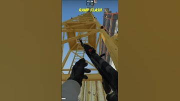 Ramp Flash On Vertigo CSGO #shorts