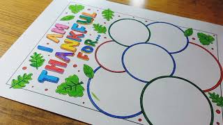 🌈🖍️ I Am Thankful For... | Fun Coloring Video for Kids! 🎨✨