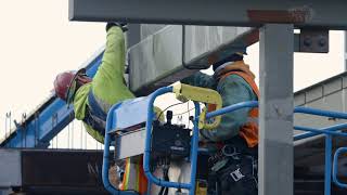 Portland Airport MAX Station reopening