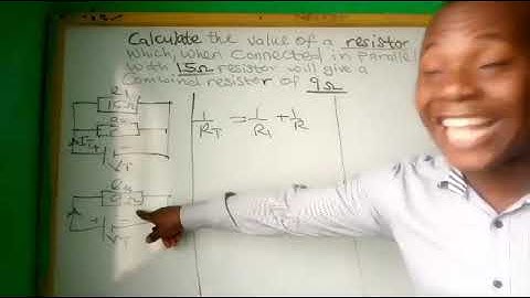 FIND THE UNKNOWN RESISTOR IN PARALLEL CIRCUIT