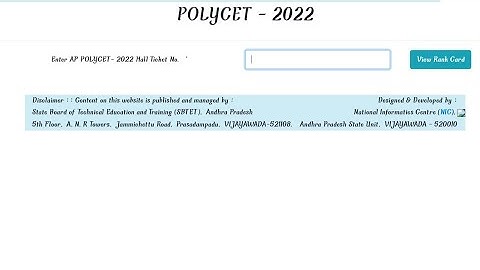 Ap polycet results released ||AP polycet results 2022 ||ap polycet results||by Kumar education