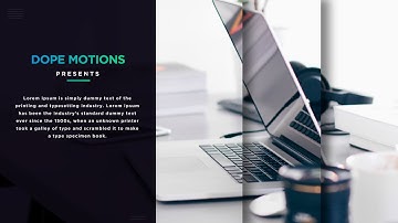 After Effects Tutorial - Minimal Slideshow in After Effects (Free Project File)