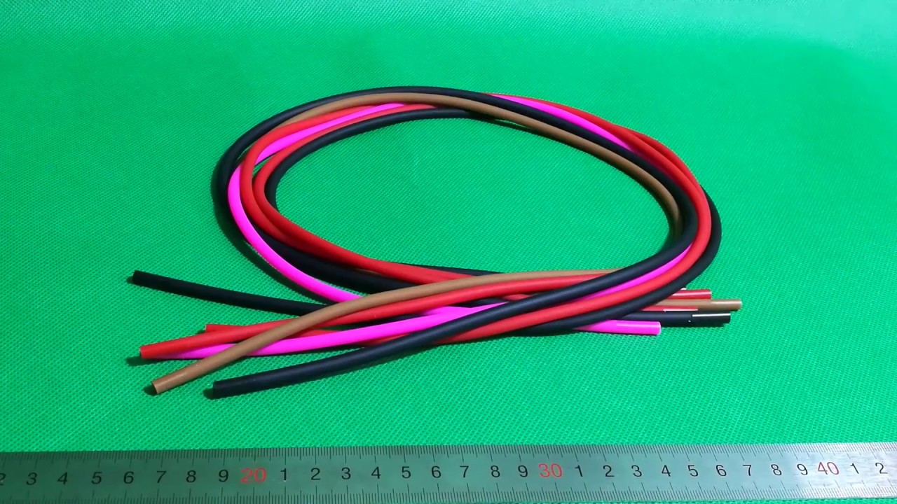 solid silicone tube / solid silicone rubber tubing - factory prototypes