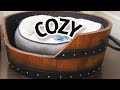 DIY Wine Barrel DOG BED | your pet will love it!!!