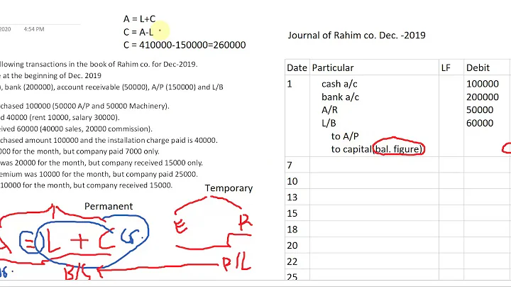 Lecture 50 Journal Entry Example 9
