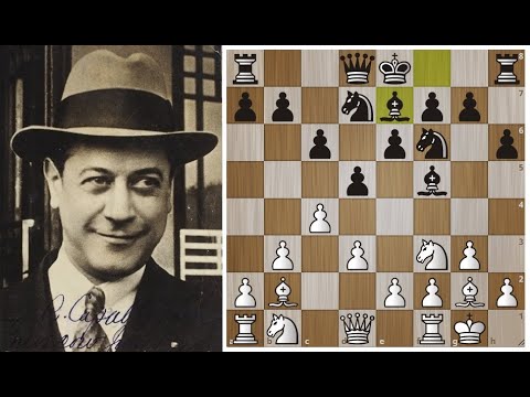 Видео: Х.Р.Капабланка: Шедевр позиционной игры в духе гипермодернизма! Шахматы.