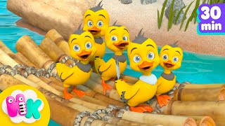 Fem Små Andunger Barnesanger På Norsk Heykids