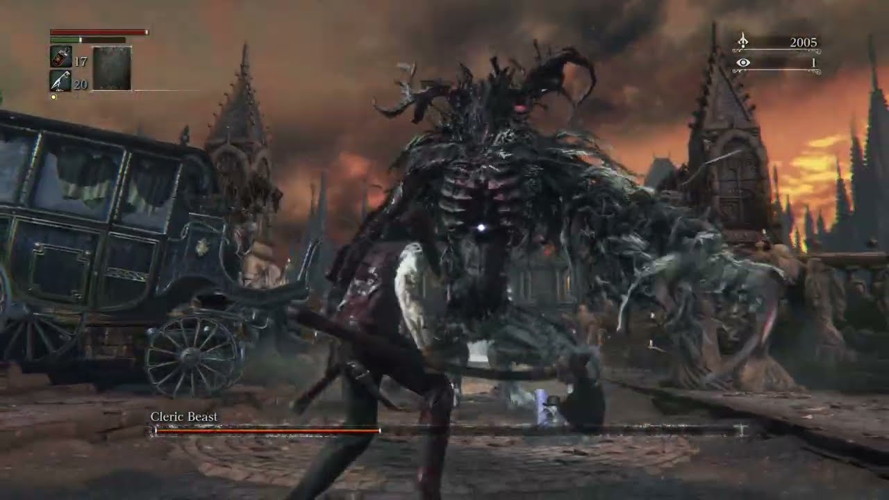 How to Beat Cleric Beast in Bloodborne (PS4) – Easy First Boss Guide | thedigitalplayer
