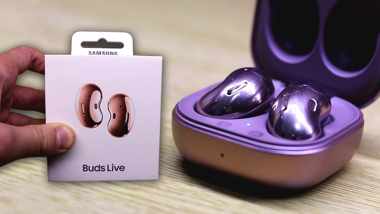 Беспроводные Наушники Samsung Galaxy Buds Live Обзор