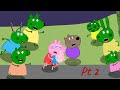 PEPPA PIG Zombie Apocalypse  PART 2 - PEPPA PIG - ROBLOX ANIMATION